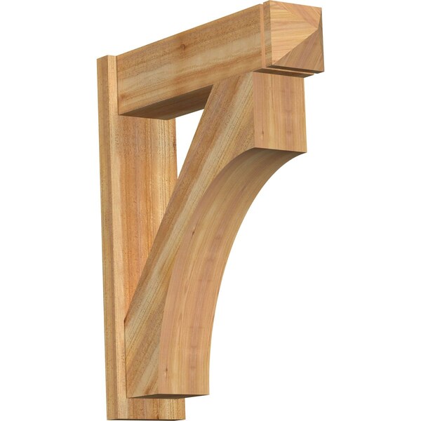 Ekena Millwork Westlake Arts & Crafts Rough Sawn Outlooker, Western Red Cedar, 8"W x 30"D x 36"H OUT08X30X36WTL03RWR - main